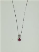 Collana Polello Donna in Oro Rubino 0.67 Ct G2918CBR - G2918CBR